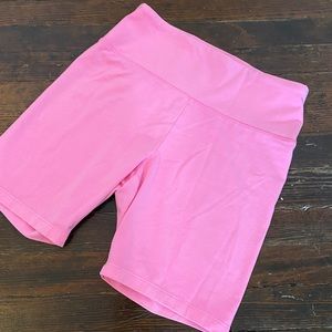 Hot Pink Bike Shorts